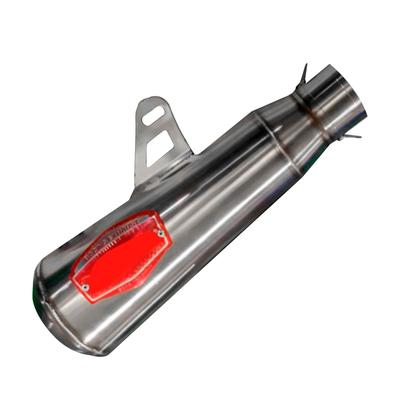 RESONADOR AKROPOVIC CON ACCESORIOS PLATA