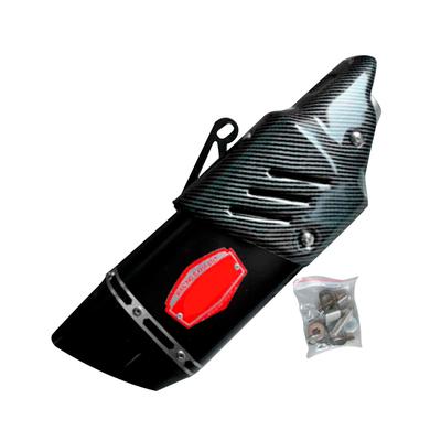 RESONADOR AKROPOVIC CON ACCESORIOS NEGRO