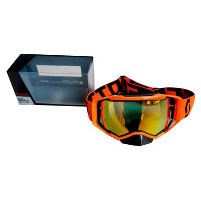 LENTE SCOOT NARANJA Y DORADO