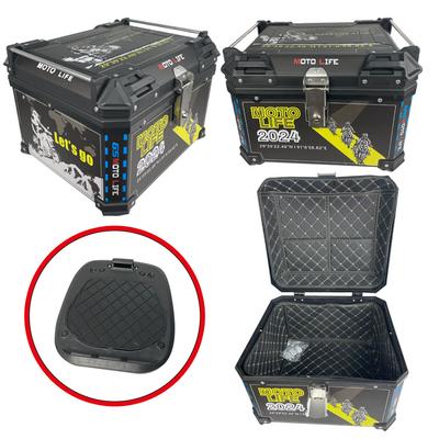 CAJUELA ABS 60L MOTO LIFE CON ACCESORIOS Y FORRO INTERIOR