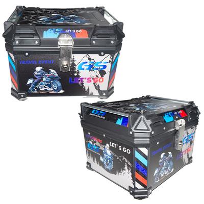 CAJUELA PORTA CASCO60 L CON ACCESORIOS Y FORRO INTERIOR ABS