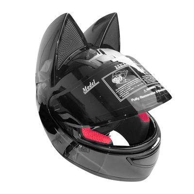 CASCO CON OREJAS NEGRO TALLA XL