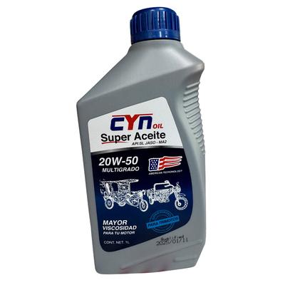 ACEITE MULTIGRADO MINERAL 20W-50