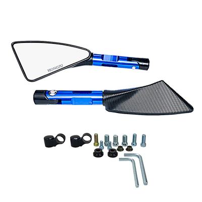 ESPEJO BRAZO CORTO 22MM AZUL