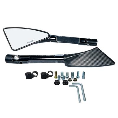 ESPEJO BRAZO LARGO NEGRO