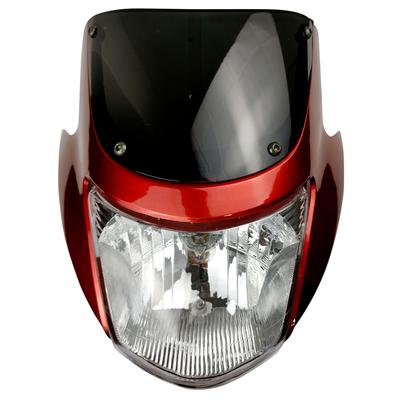 MASCARA C/FARO DELANT STORM125 - ROJO
