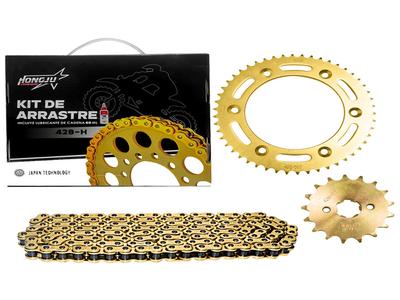 KIT ARRASTRE DORADA 50T-17T-428H-132L XR125