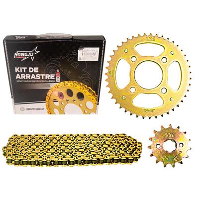 KIT ARRASTRE DORADA 43T-15T-428H-118L INVICTA 150