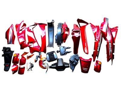 KIT PLASTICO WAVE P/ FRENO DISCO ROJO