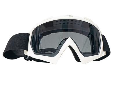 LENTES BLANCO MICA ESPEJO DE MOTOCICLISTA UNIVERSAL