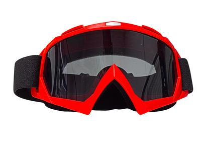 LENTES ROJO MICA ESPEJO DE MOTOCICLISTA UNIVERSAL