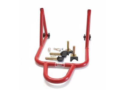 CABALLETE PARA LEVANTAR RUEDA COLOR ROJO