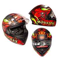 CASCO INTEGRAL CODIGO 81 ROJO/NEGRO MATE TALLA M