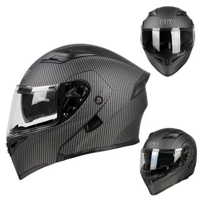 CASCO ARTICULADO NEGRO  MATE  CODIGO 90 TALLA XL