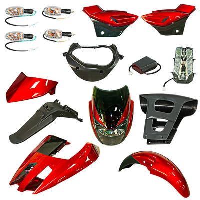 KIT PLASTICO PULSAR180 ROJO