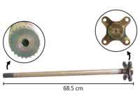 EJE CORONA DERECHO 65.5CM 180 4P