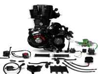 MOTOR CG200 RADIADOR DE ACEITE LINEAL VARILLA NEGRO