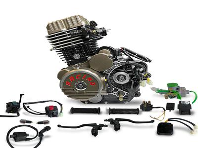 MOTOR 250CC ENFRIADO AGUA CG250 VARILLA MARRON/NEGRO