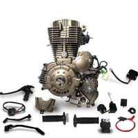 MOTOR 250CC LINEAL CON BALANCEADOR VARILLA CG250 6 CAMBIOS MARRON